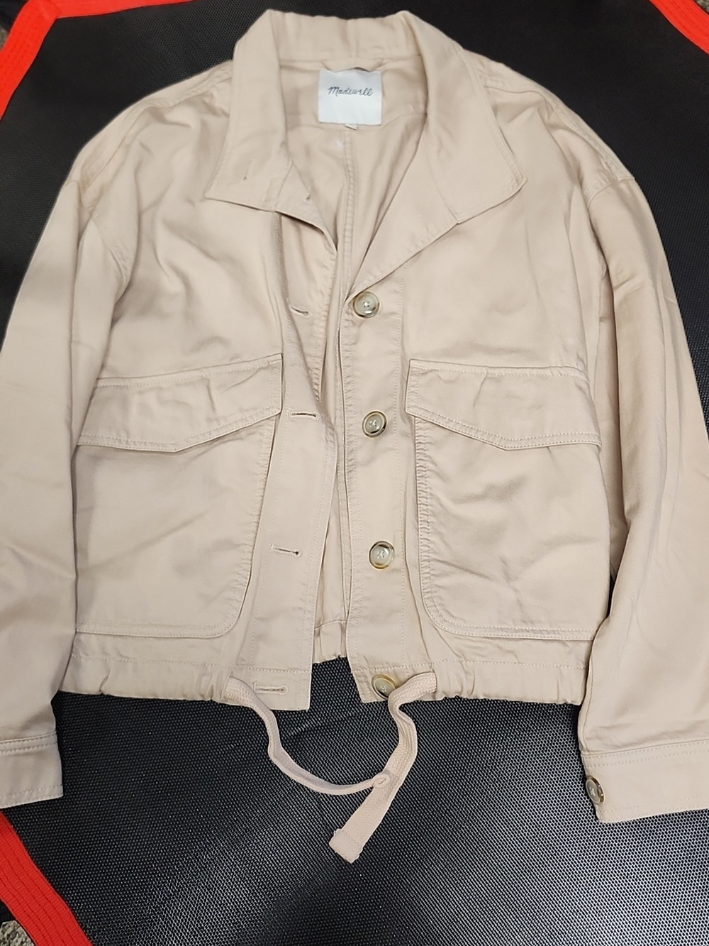 Madwell Tan Jacket Size L.